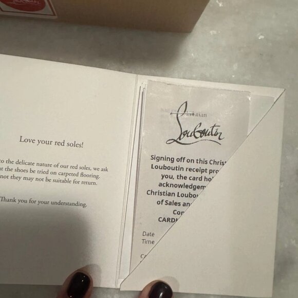 New Christian Louboutin Kate 100 Red Patent Heels w/ Receipt - Picture 6 of 11